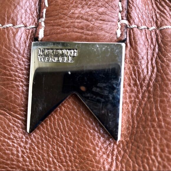 Meredith Wendell Mullet two tone leather tote bag - Picture 4 of 8